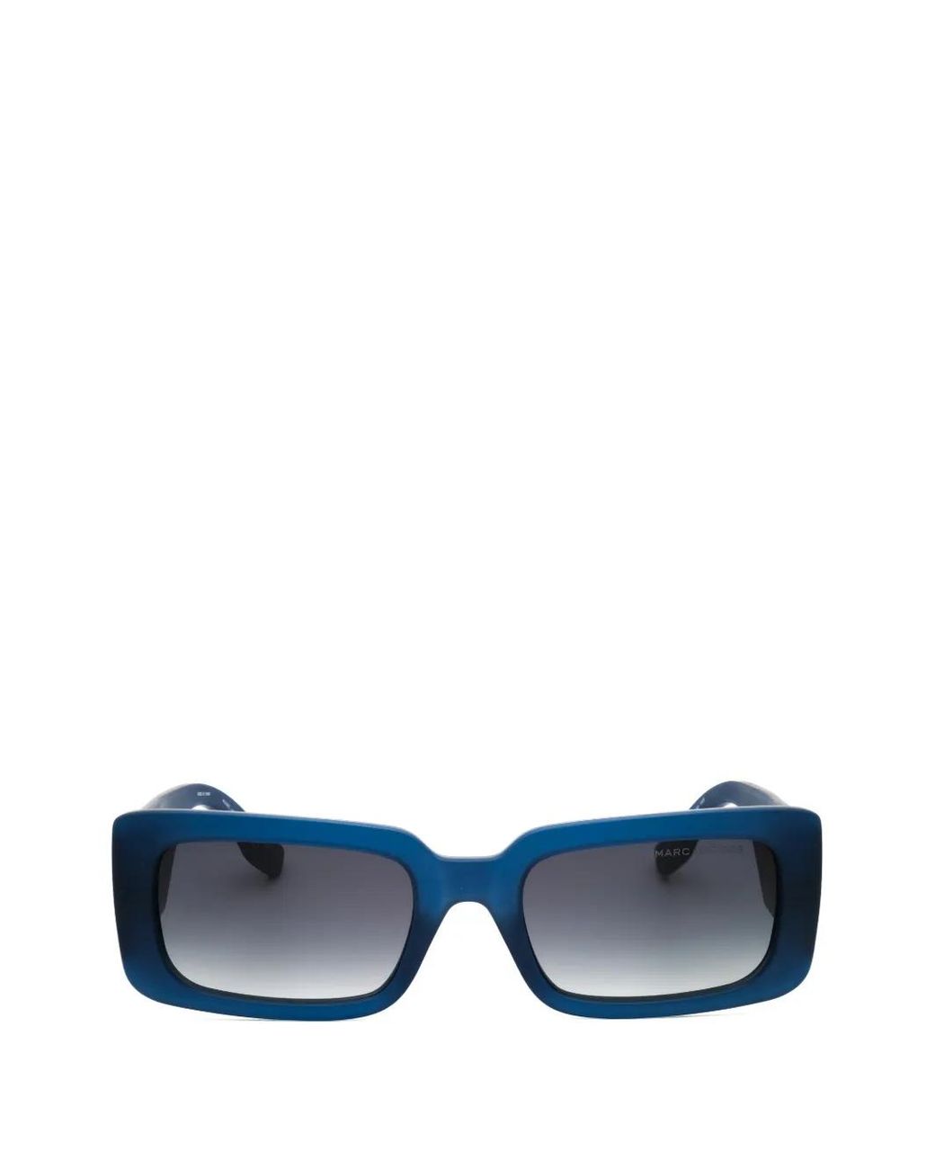 Marc Jacobs Blue Rectangle-Frame Sunglasses