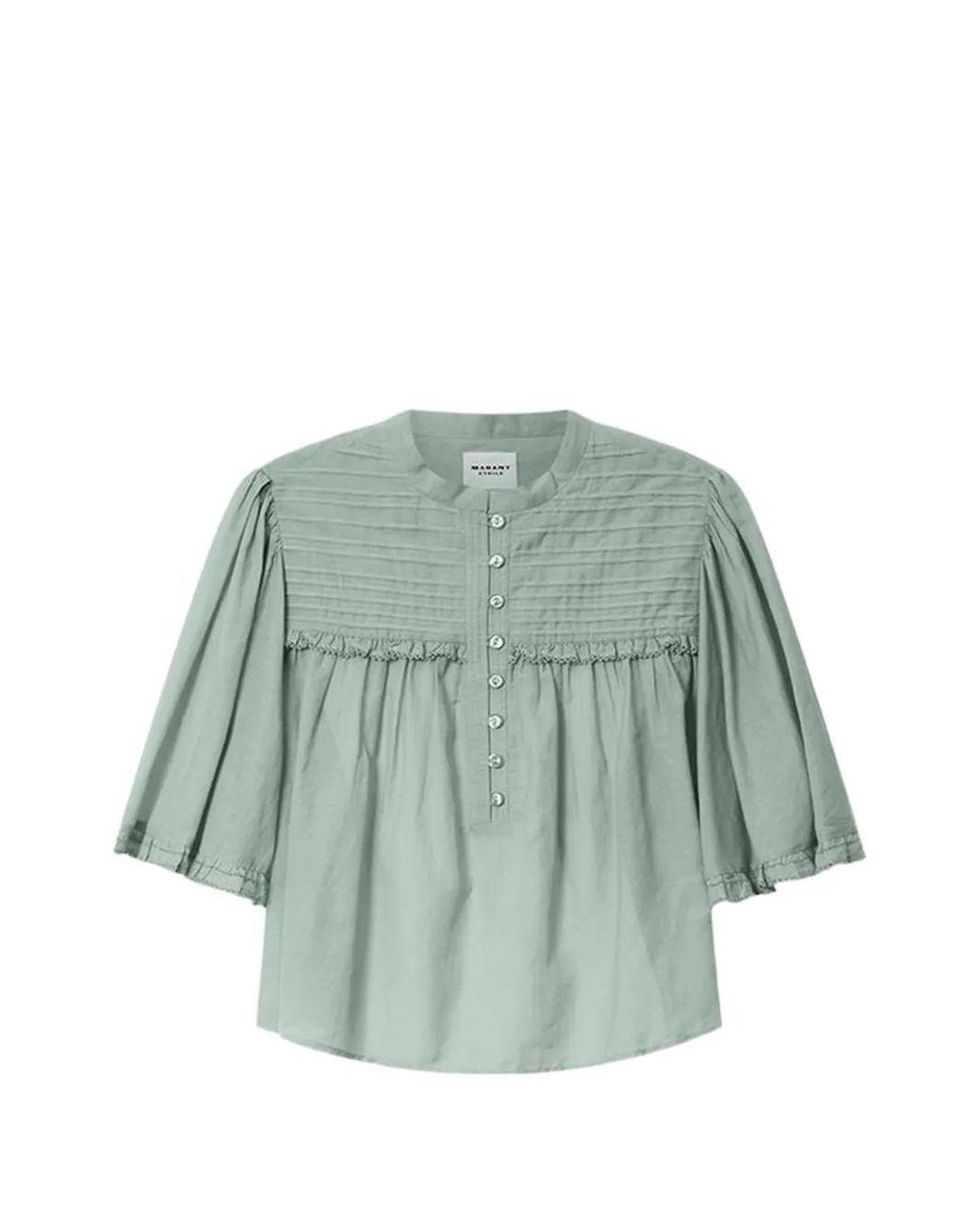 Isabel Marant Green Douna Top