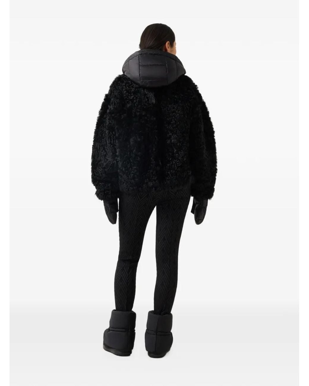 Bogner Black Liz Lambskin Jacket