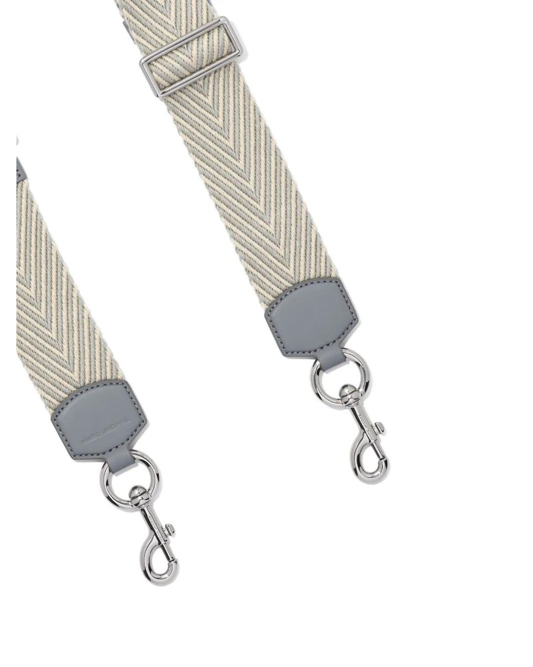 Marc Jacobs White The Arrow Webbing Strap