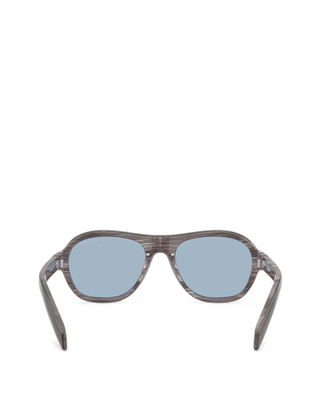 Prada Gray Shadowplay Sunglasses for men