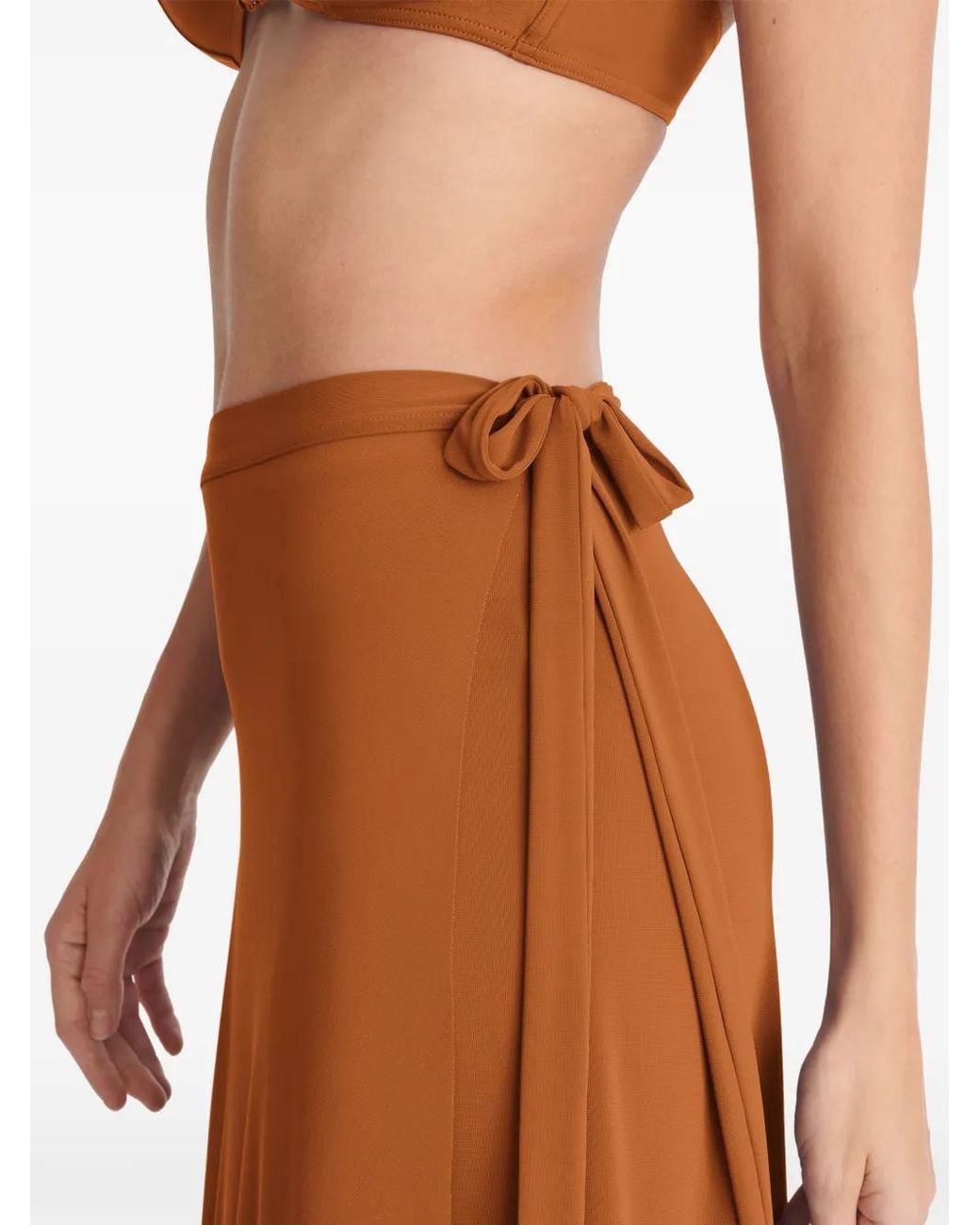 Eres Brown Julieta Beach Skirt