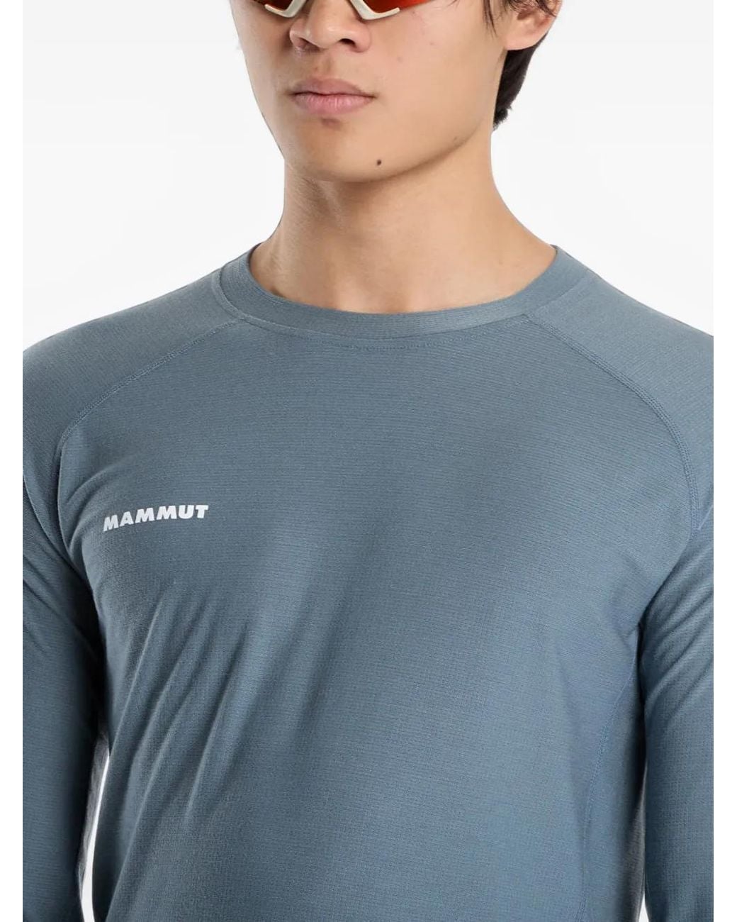 Mammut Blue Tree Long-Sleeve Thermal T-Shirt for men