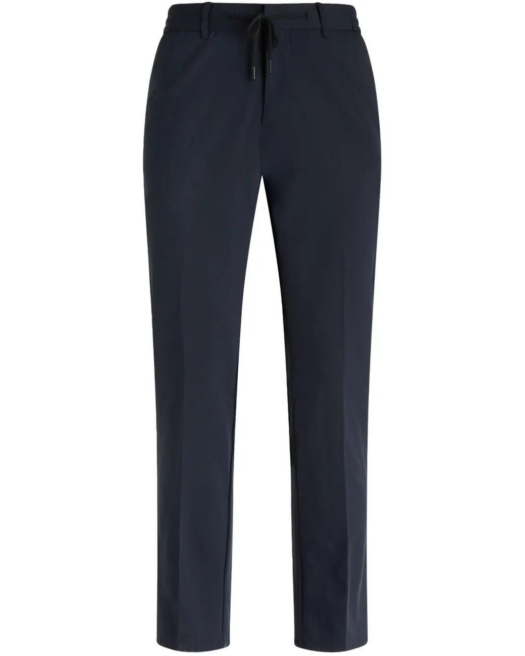 Boggi Blue B Tech Stretch Nylon Pants for men