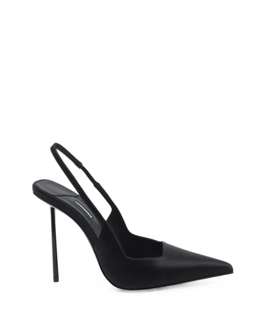 Le Silla Black Amelia Slingback Pumps