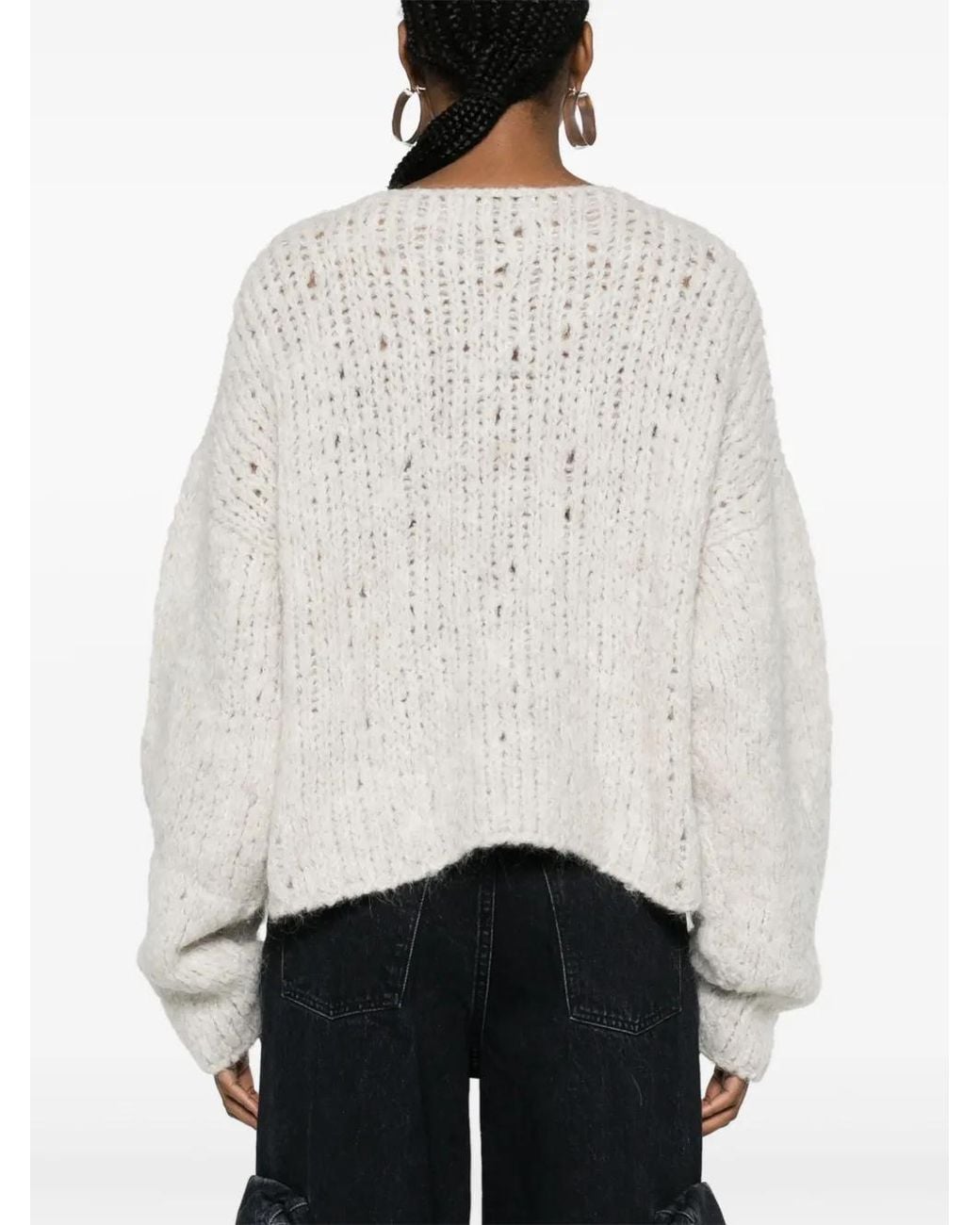Ambush Natural Brushed-Effect Jumper