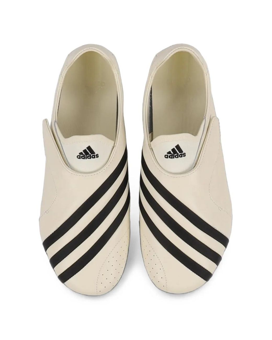 Adidas Originals White Yoga Vario Slip-On Sneakers for men
