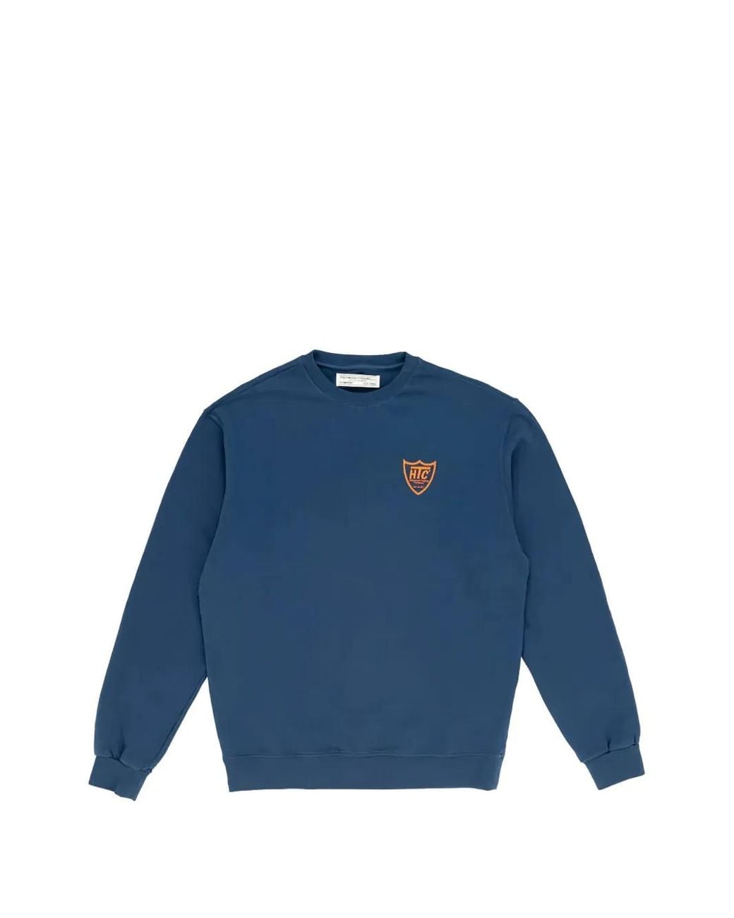 HTC Blue Logo-Print Sweatshirt for men