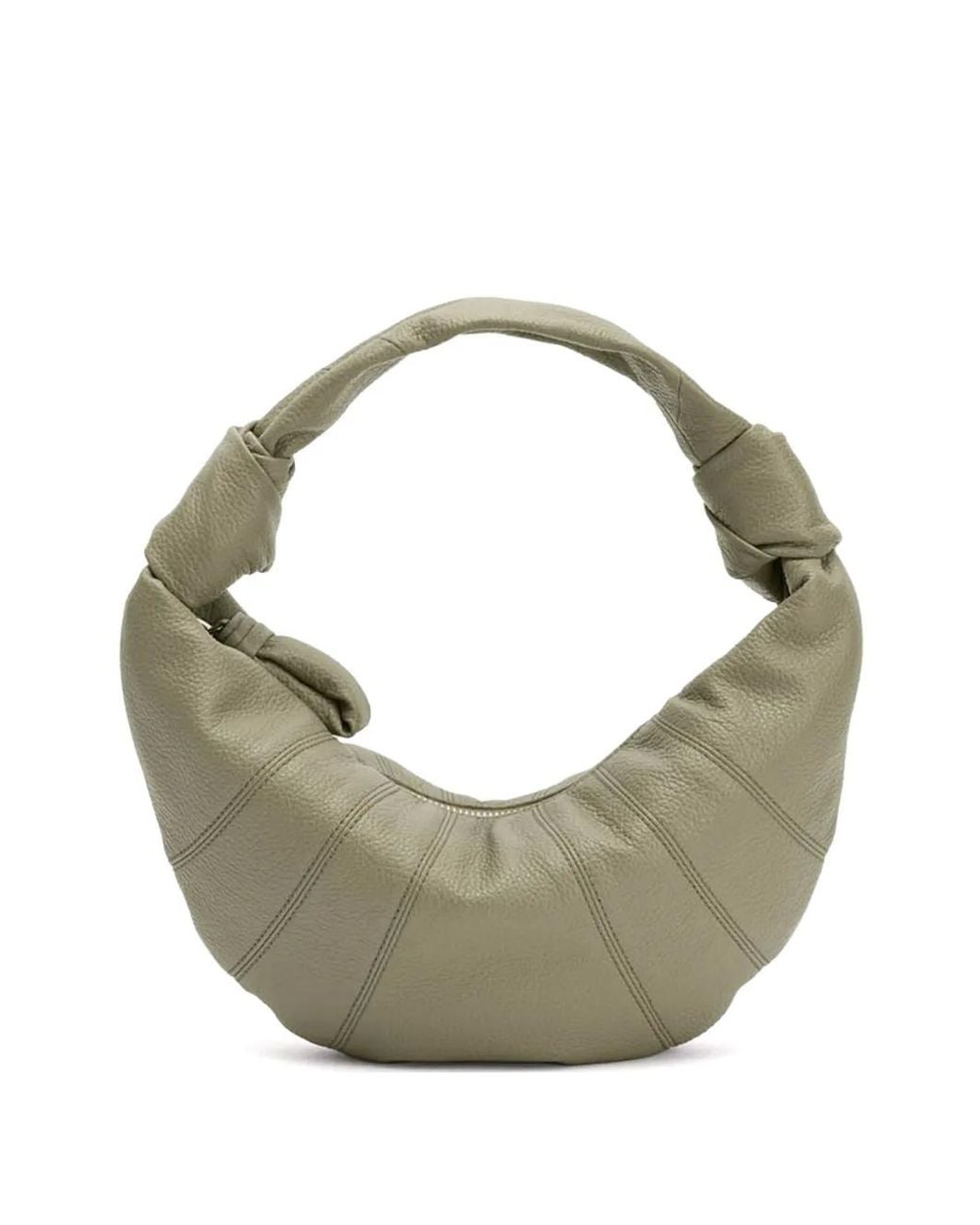 Lemaire Gray Fortune Croissant Shoulder Bag