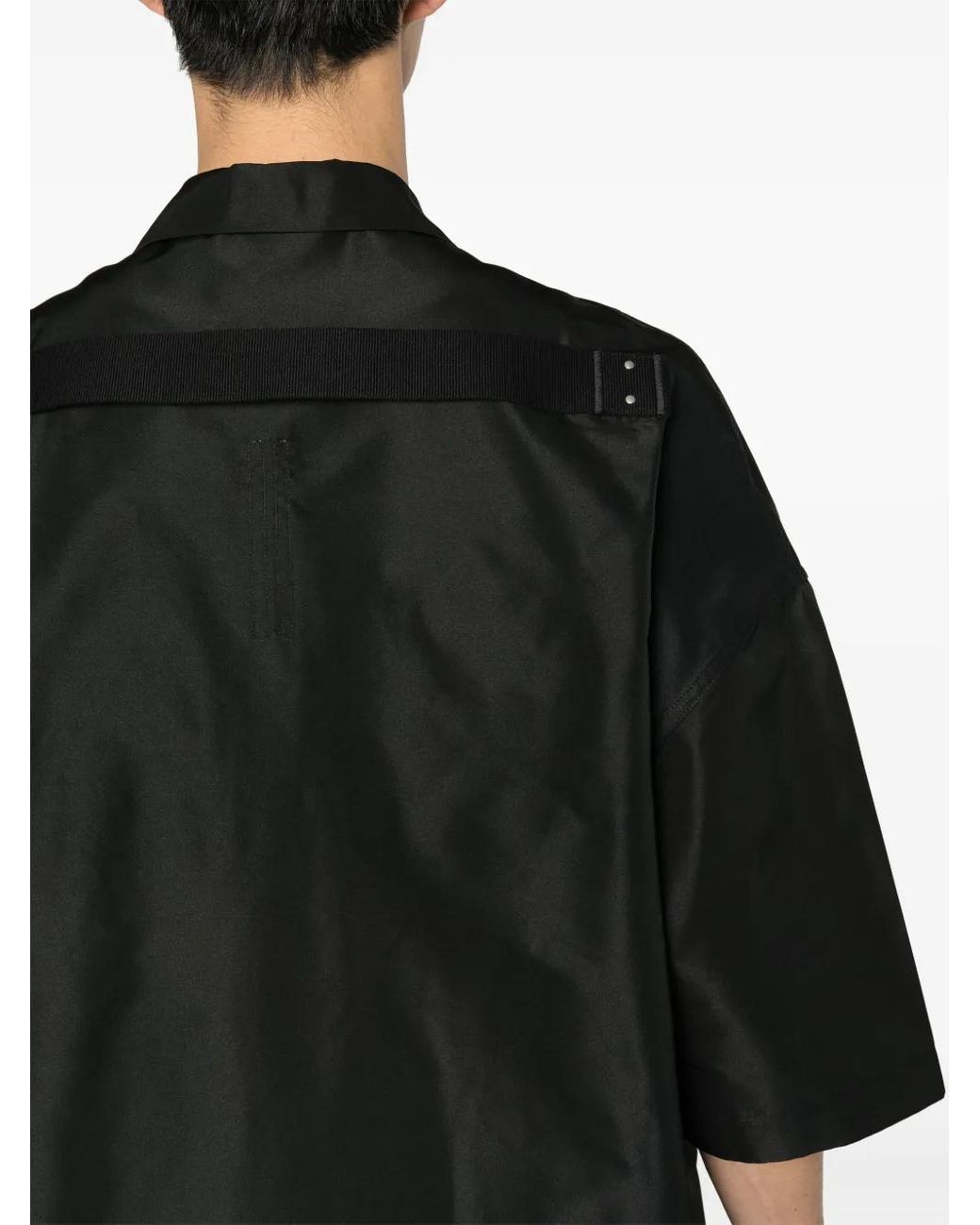 Rick Owens Black Camicia Tommy Magnum Colore Nero for men