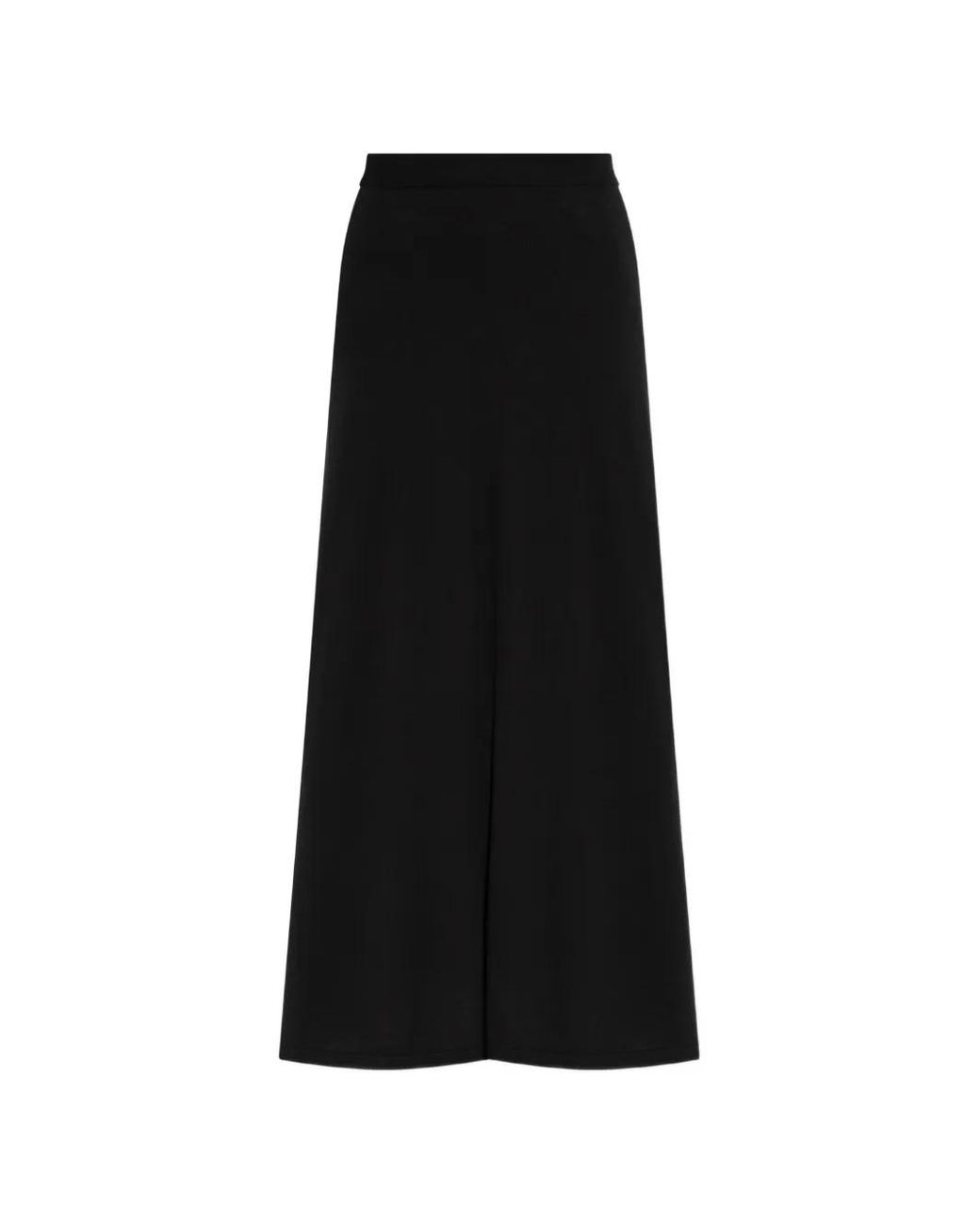 Lisa Yang Black Knitted Maxi Skirt