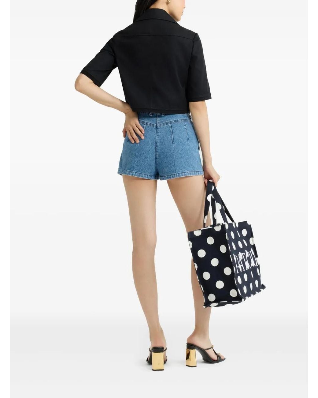 Patou Blue Shorts