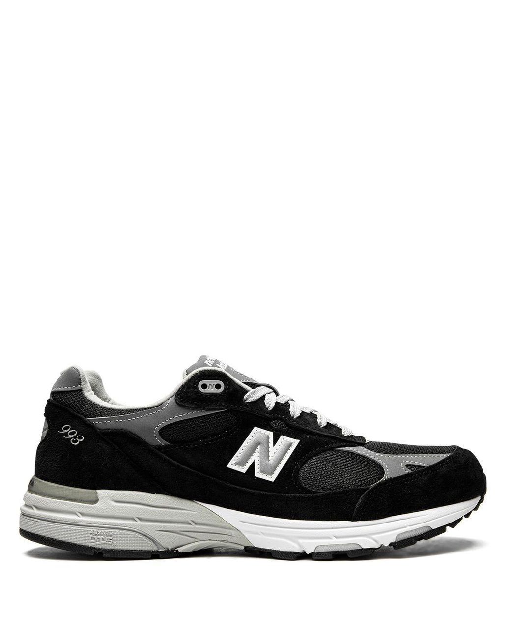 New Balance Made In Usa 993 Low-top Sneakers in Black for Men | Lyst