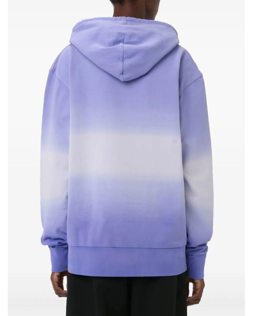J.W. Anderson Blue Logo-Embroidered Gradient Hoodie