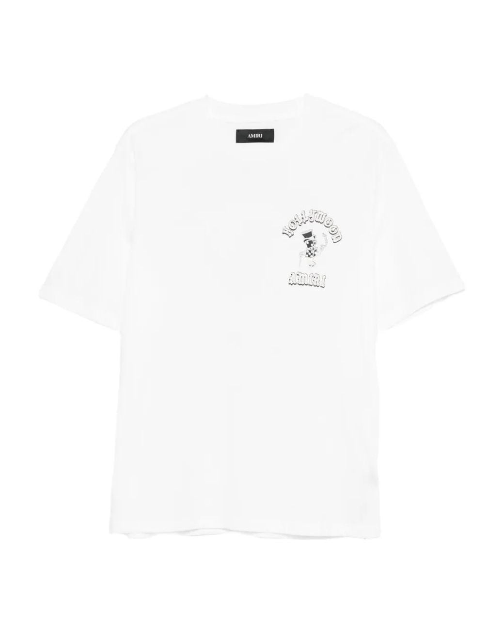 Amiri White Magic Logo-Print Cotton-Jersey T-Shirt for men