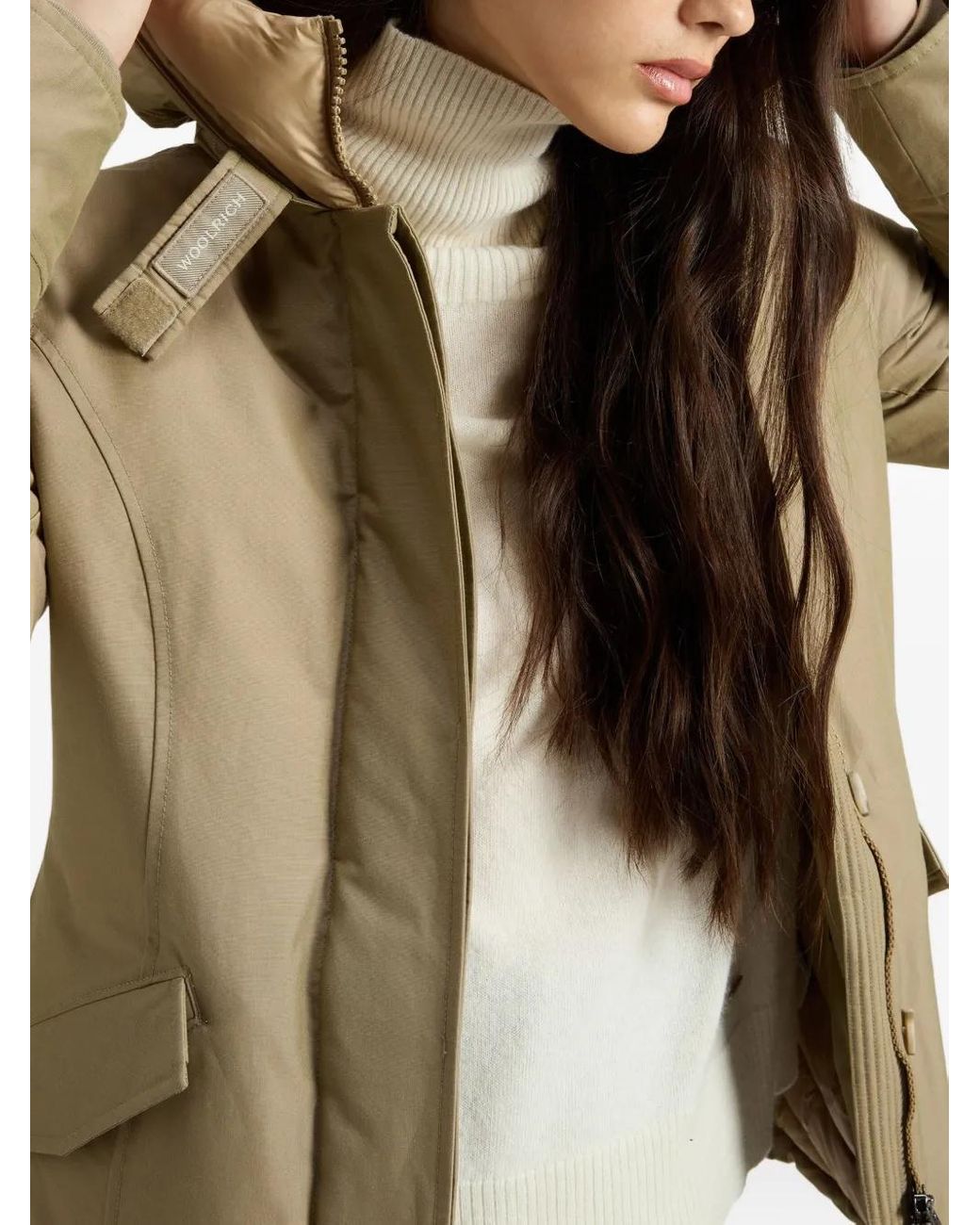 Parka Arctic Woolrich de color Natural