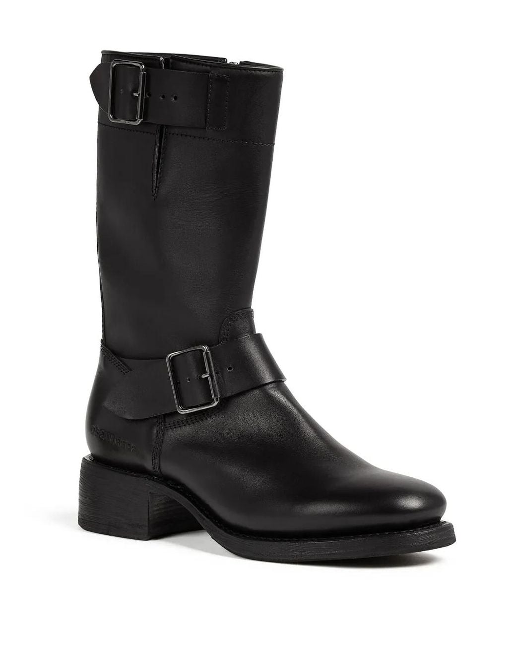 DSquared² Black Harley Biker Boots