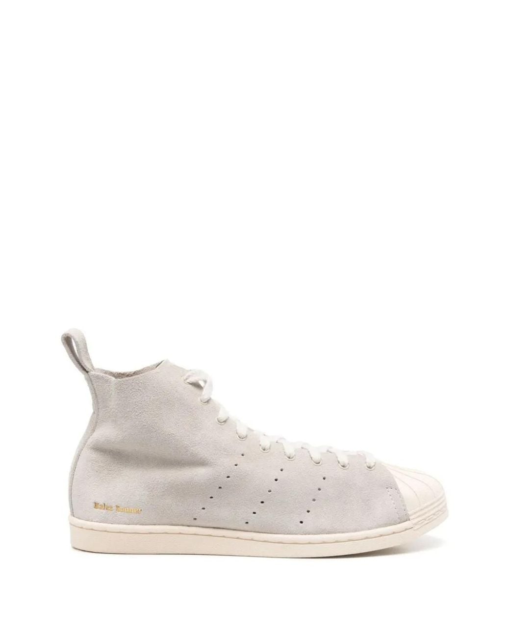 Wales Bonner White Superstar Hi Lace-Up Sneakers for men