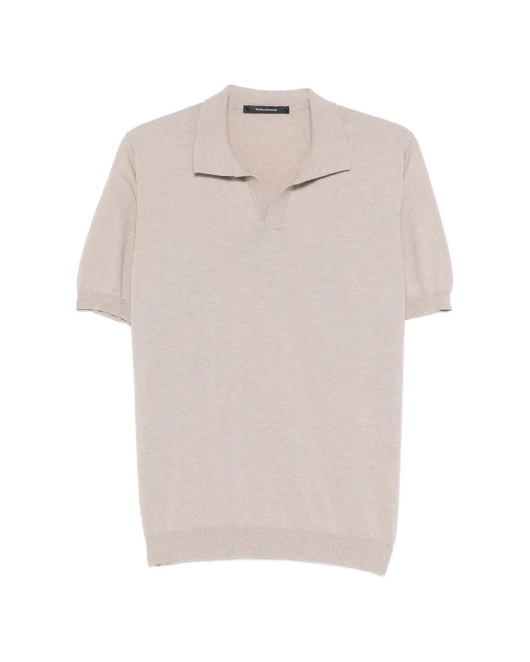Tagliatore White Keith Polo Shirt for men