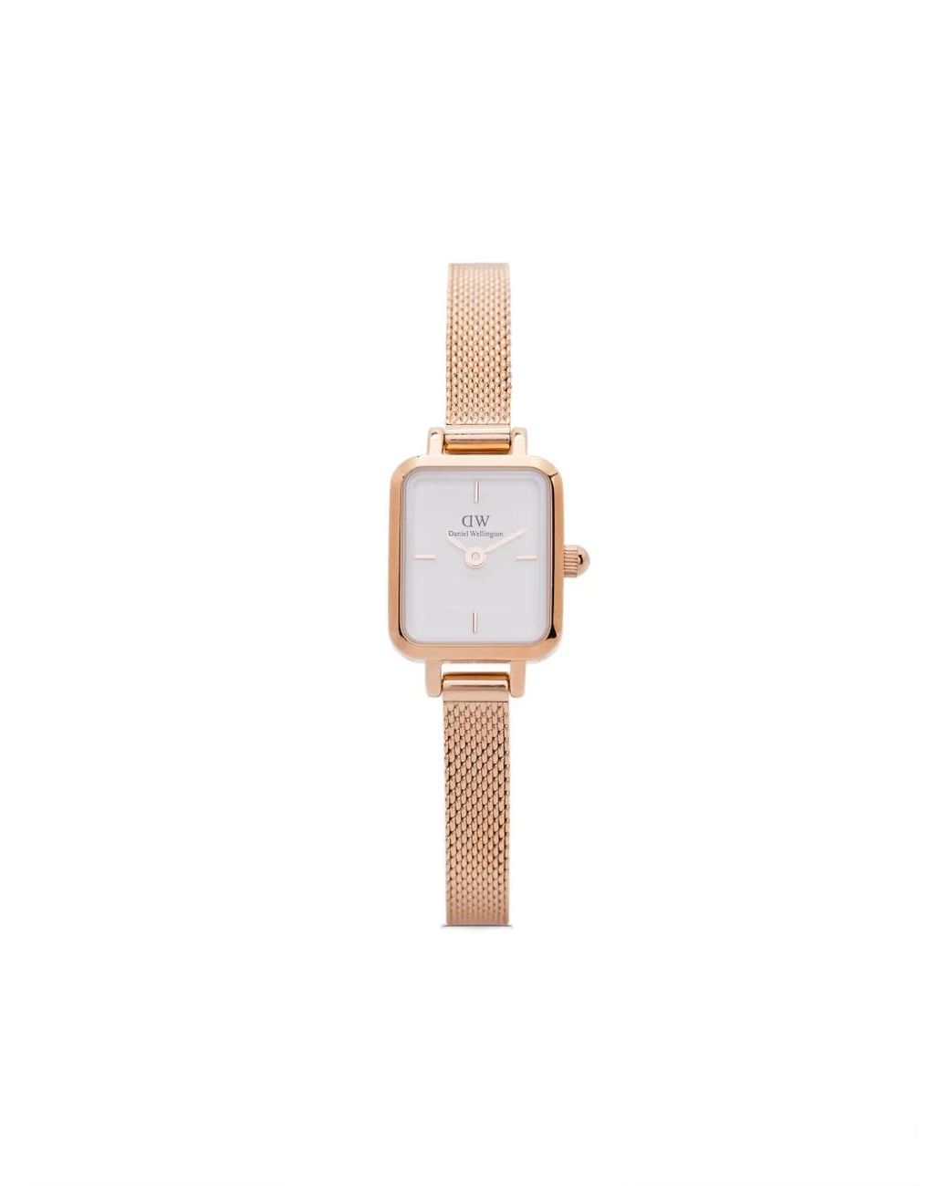 Daniel Wellington White Quadro Mini Melrose 18Mm
