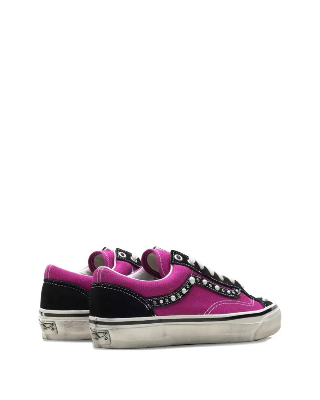 Vans Purple Old Skool 36 Pearlised Studded Sneakers
