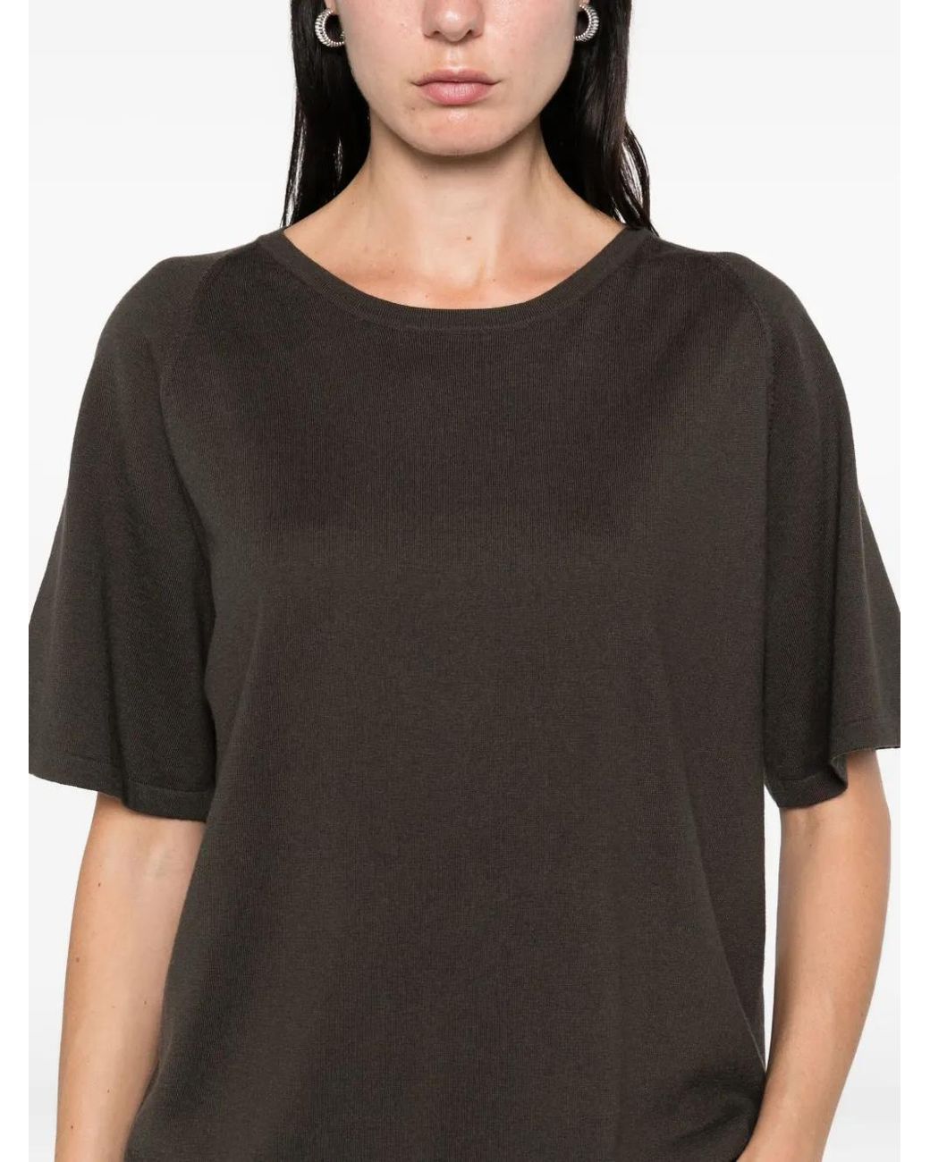 Frenckenberger Black Raglan Short-Sleeve T-Shirt