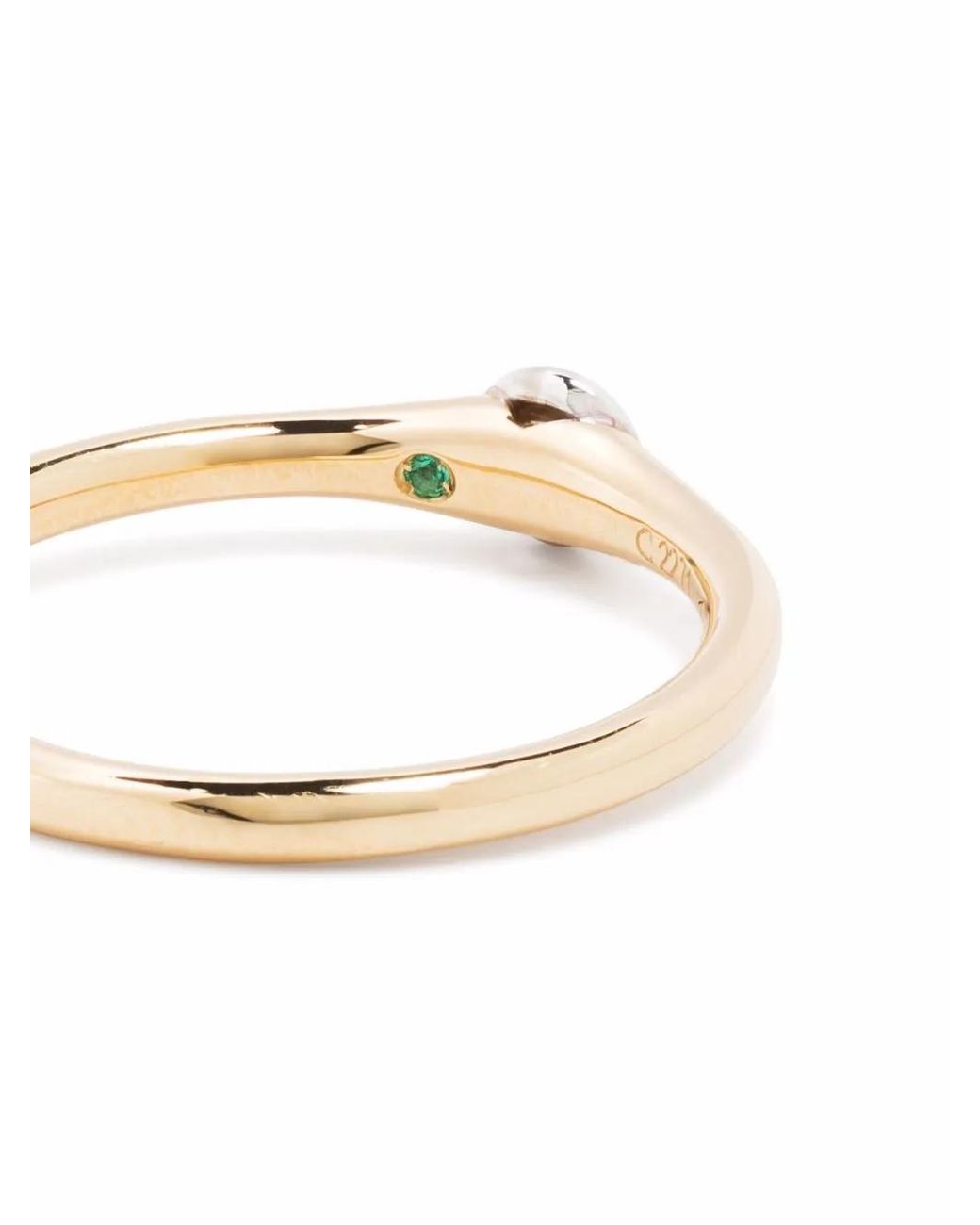 COURBET White 18Kt Recycled Origine Laboratory-Grown Diamond Ring