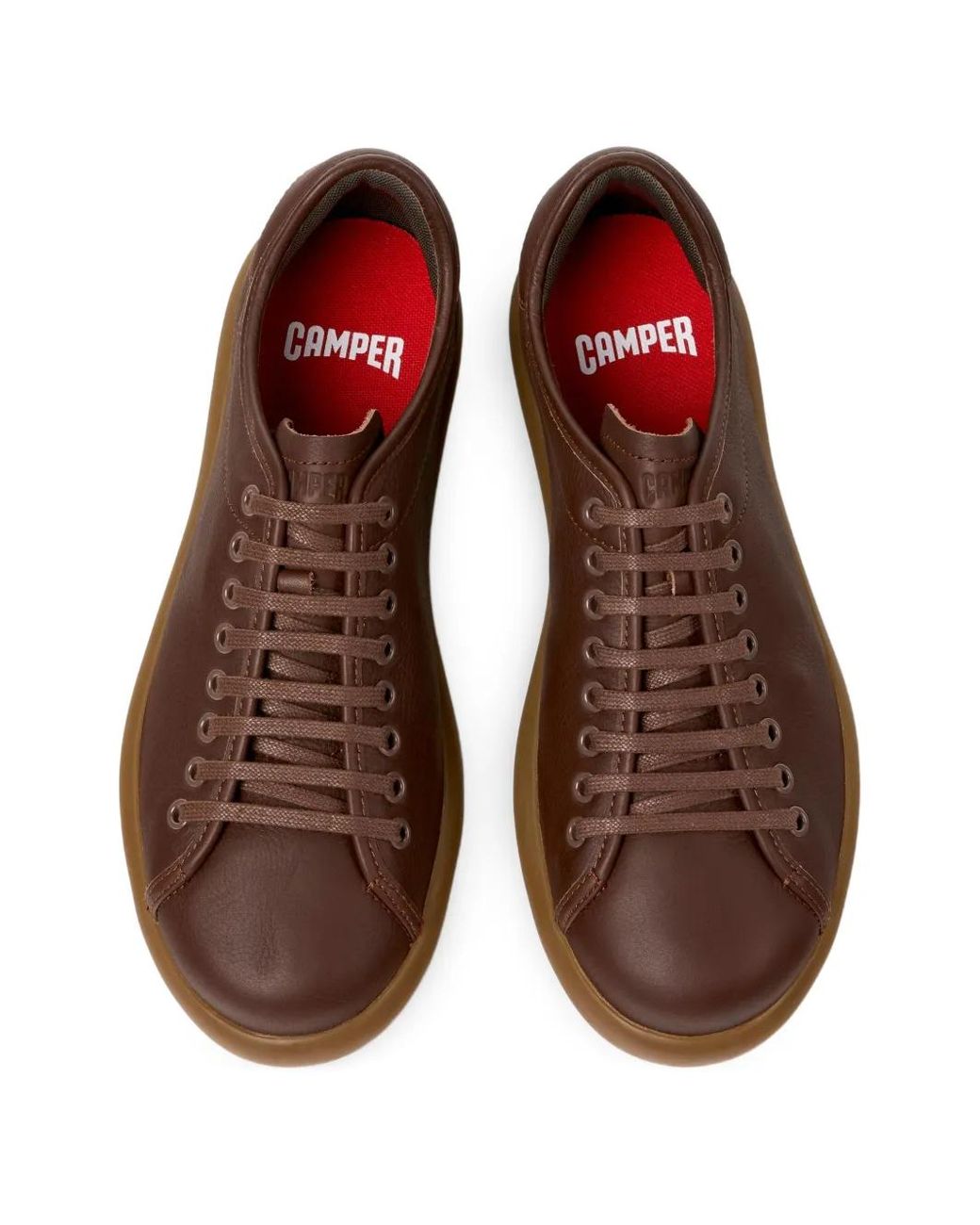 Camper Brown Pelotas Sneakers for men