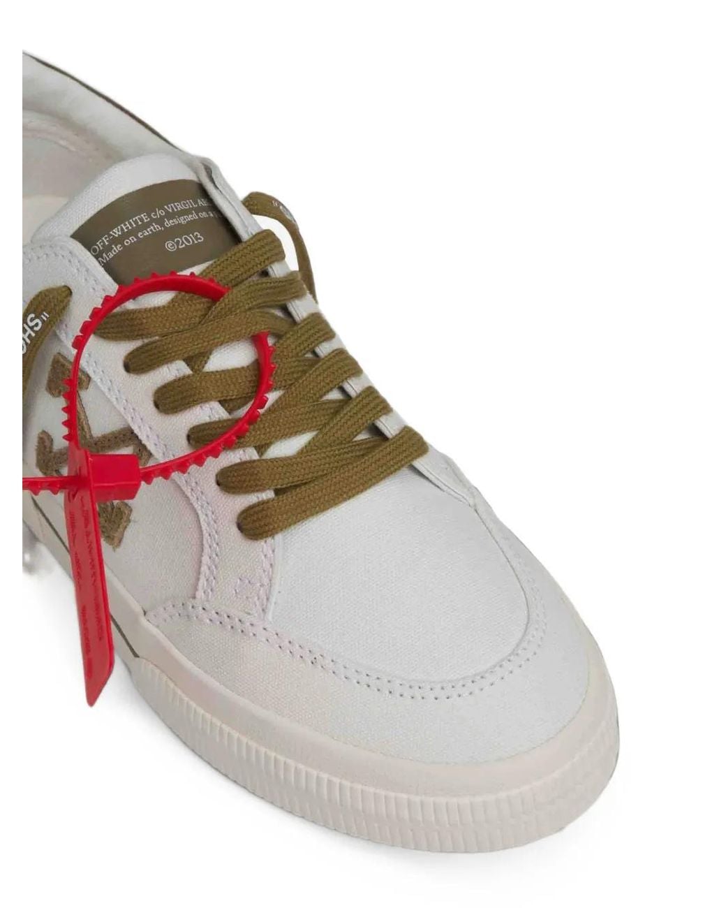 Off-White c/o Virgil Abloh White Arrows-Patch Sneakers