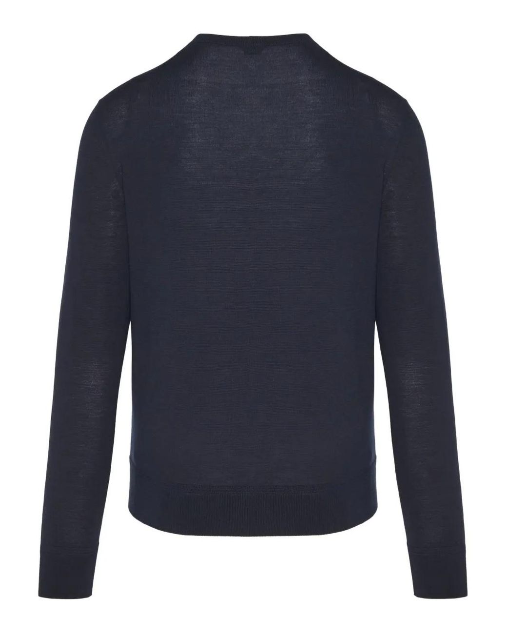 Tom Ford Blue Crew-Neck Wool Sweater for men