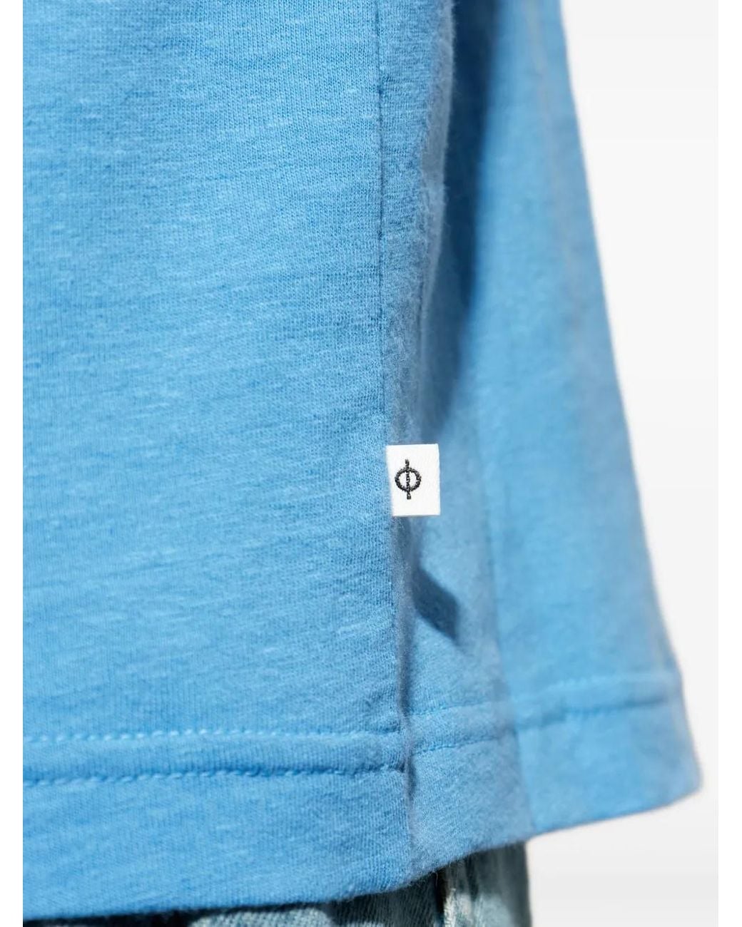 Samsøe & Samsøe Blue Saadrian T-Shirt for men