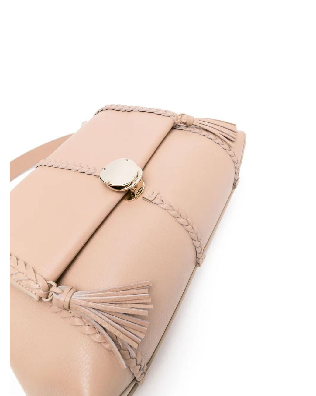 Chloé Pink Penelope Leather Shoulder Bag