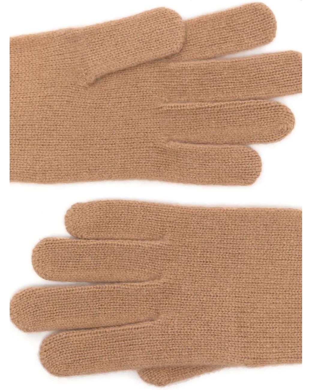 Totême Natural Ribbed Gloves