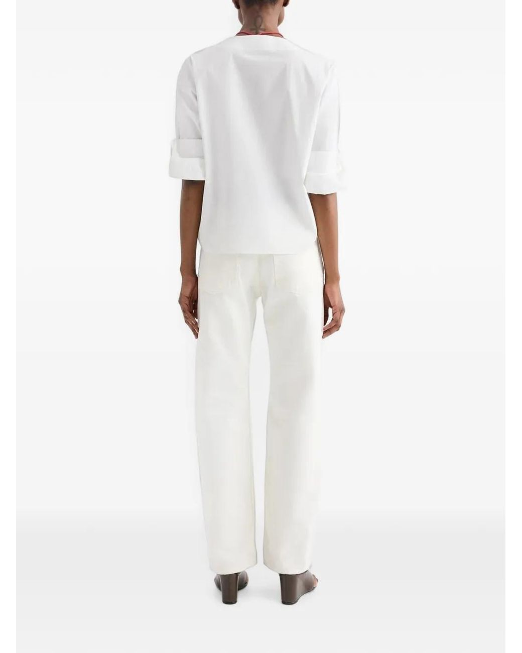 Twp White Kent St Jean Straight-Leg Jeans