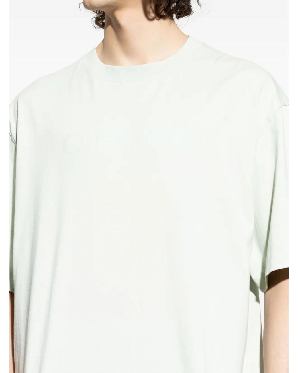 Off-White c/o Virgil Abloh White Crew-Neck T-Shirt for men