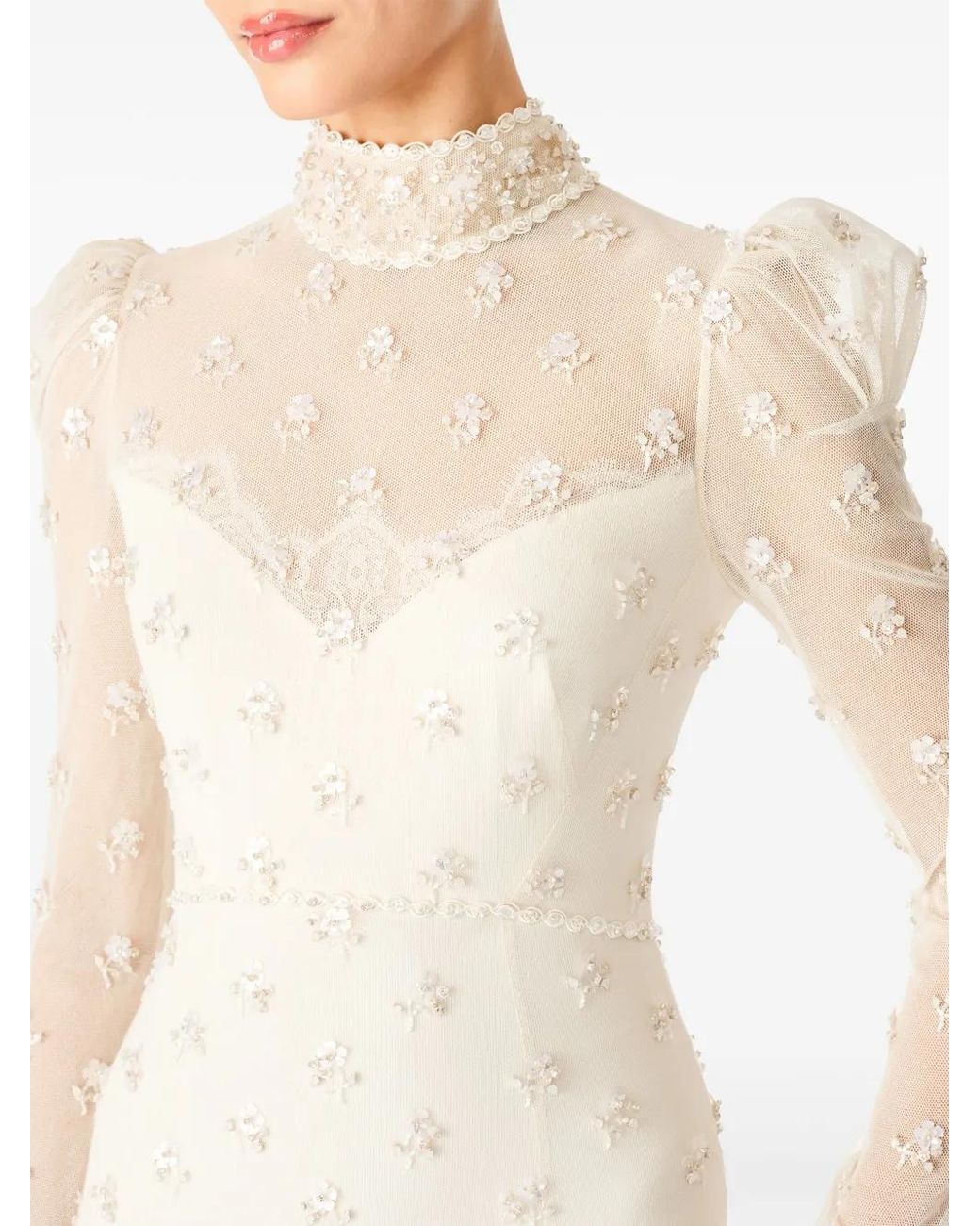 Jenny Packham White Tabitha Dress