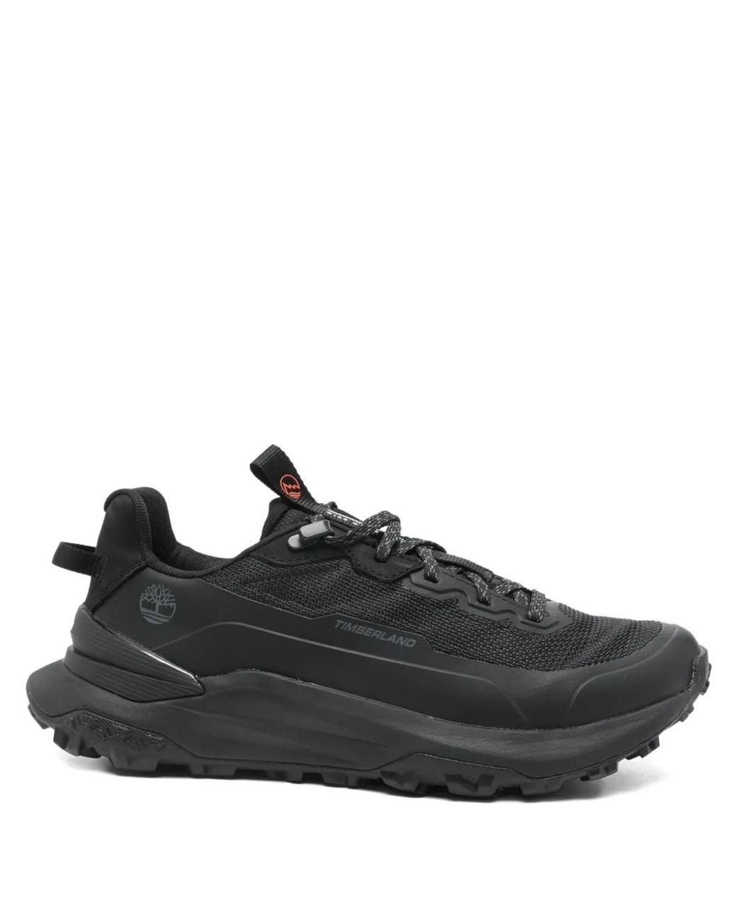 Timberland Black Logo-Print Sneakers for men