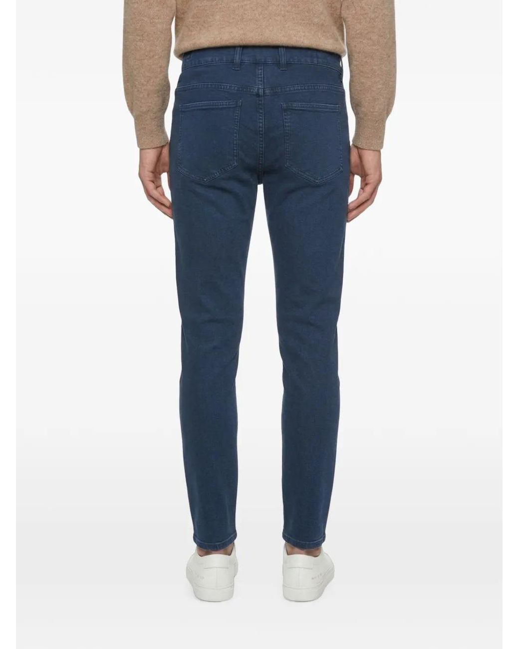 Eleventy Blue Five-Pocket Jeans for men