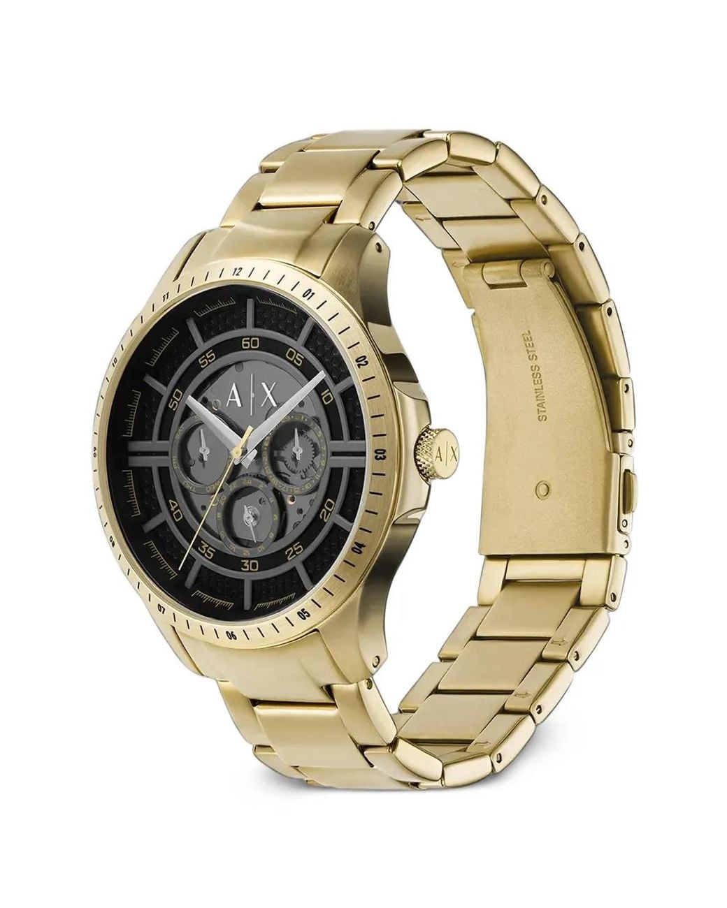 ARMANI EXCHANGE Metallic Multifunction 46Mm Watch for men