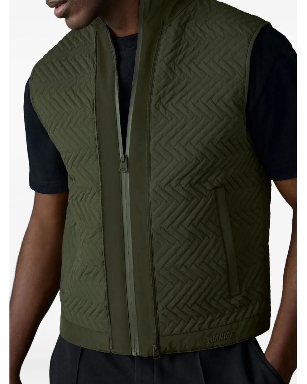 Chaqueta Barrett Con Capucha Mackage de hombre de color Green