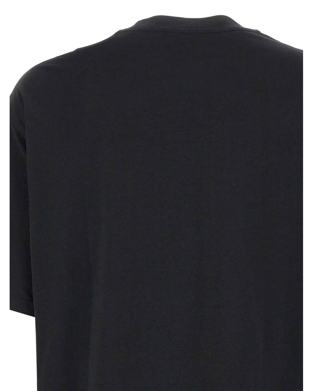 Versace Jeans Couture Black Cotton T-Shirt for men