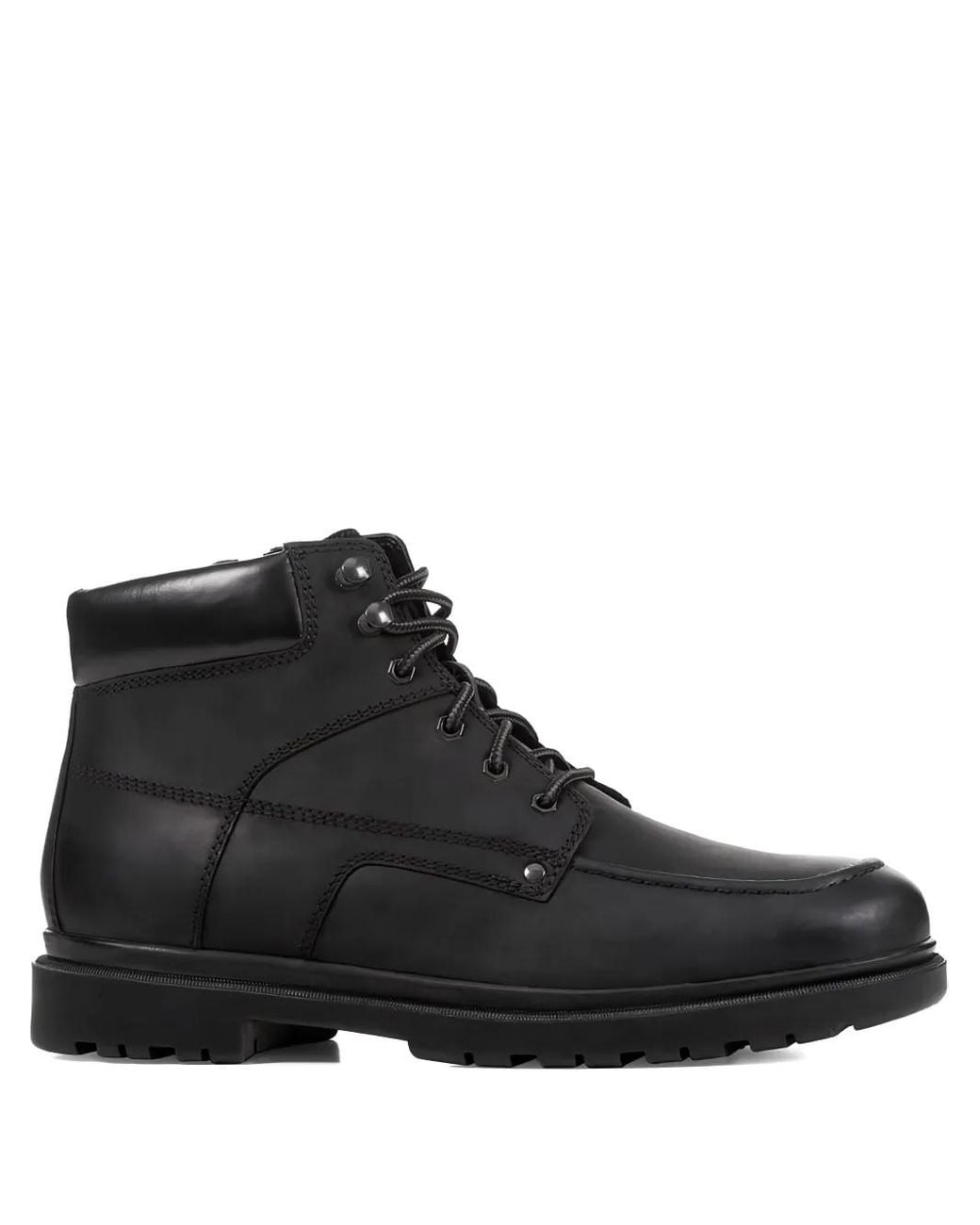 Geox Black Lace-Up Boots for men