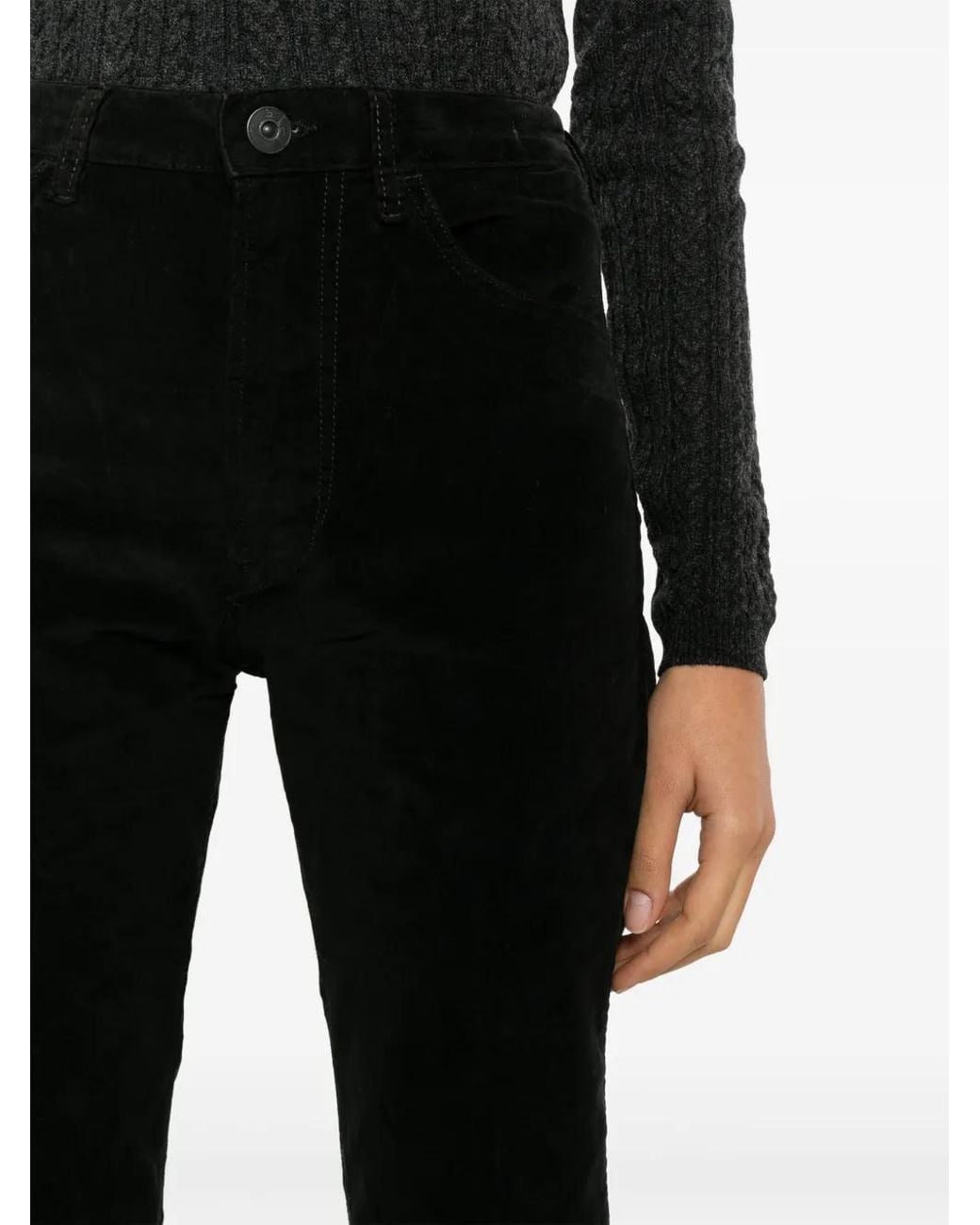 Pantalon Kaya Split 3x1 en coloris Black