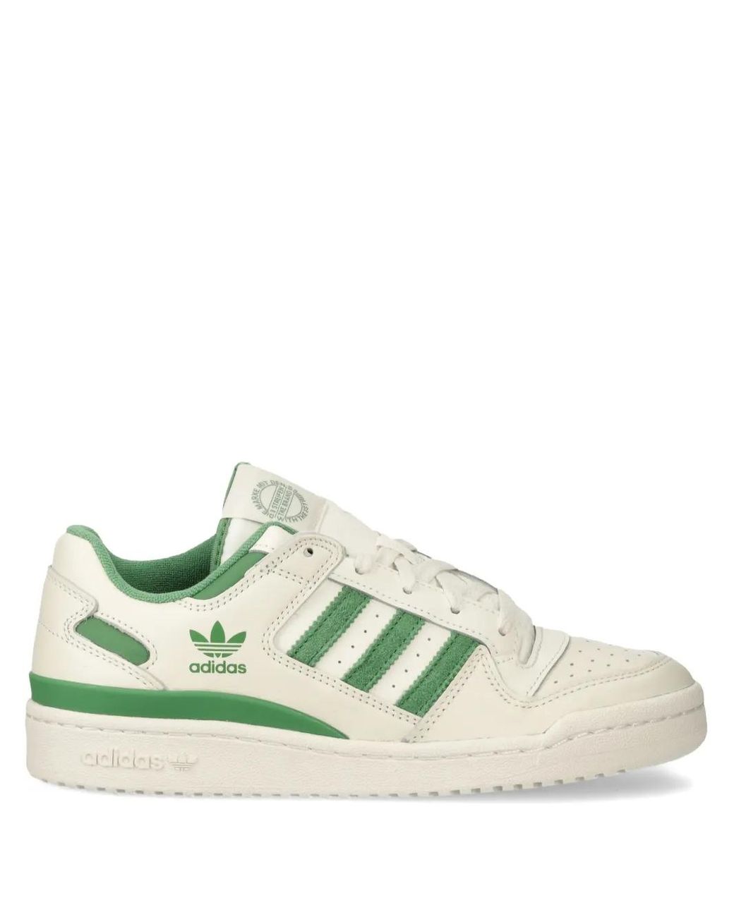 Adidas Green Forum Low Cl Sneakers for men