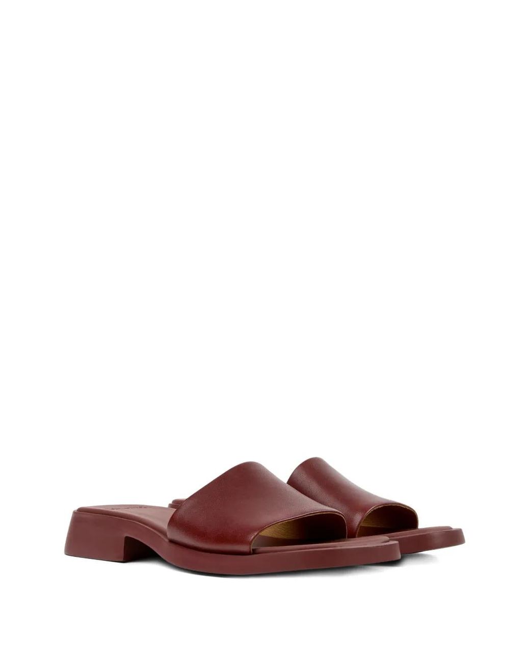 Camper Red Dana Open-Toe Sandals
