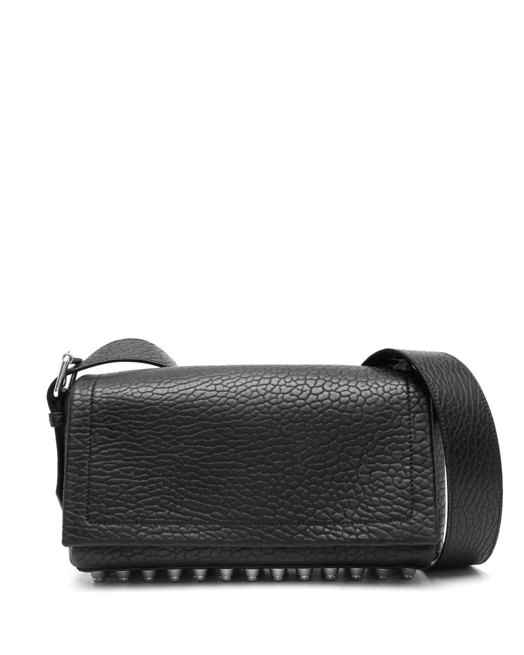Alexander Wang Black Ricco Medium Flap Bag
