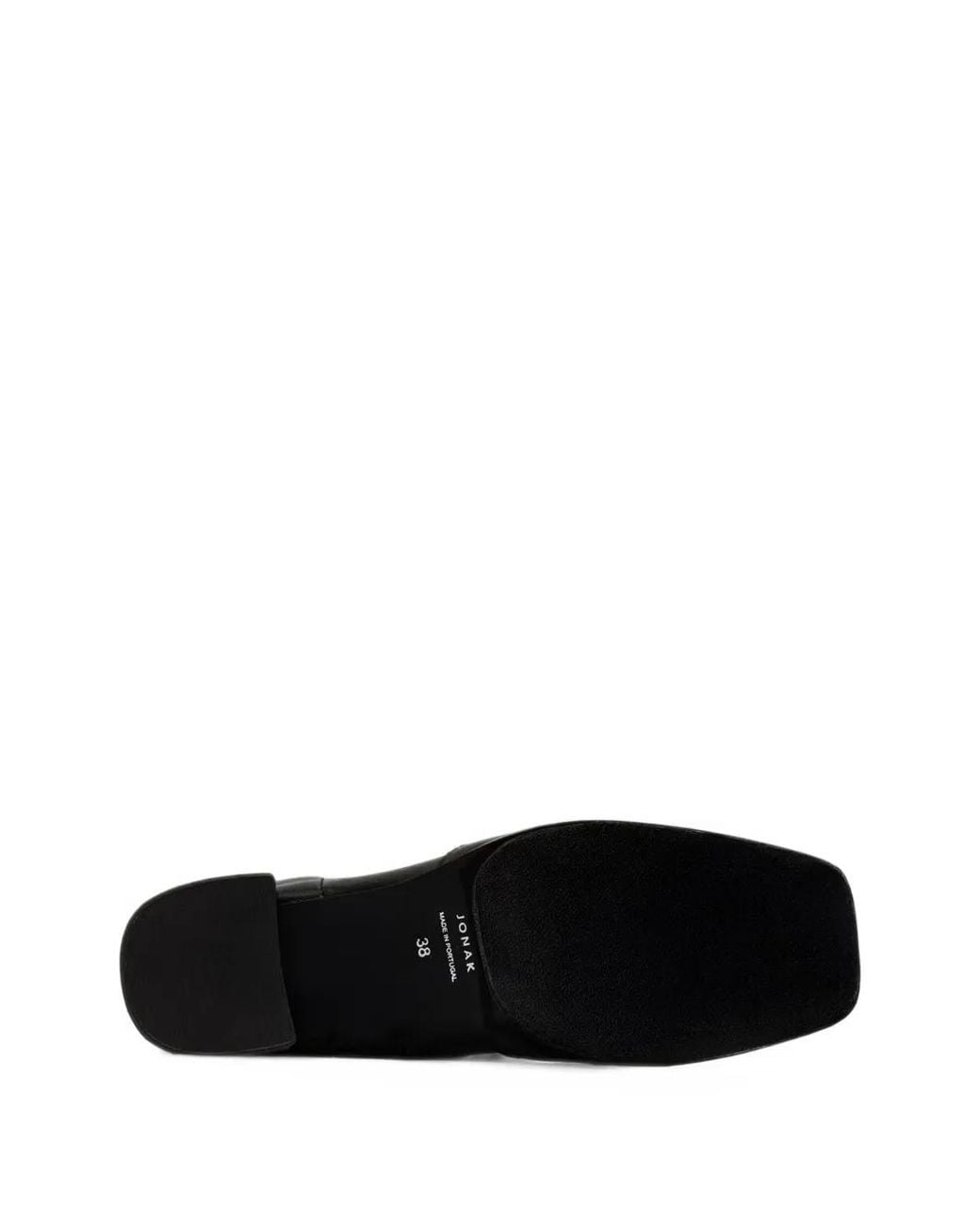 JONAK PARIS Black Eckige Stiefel