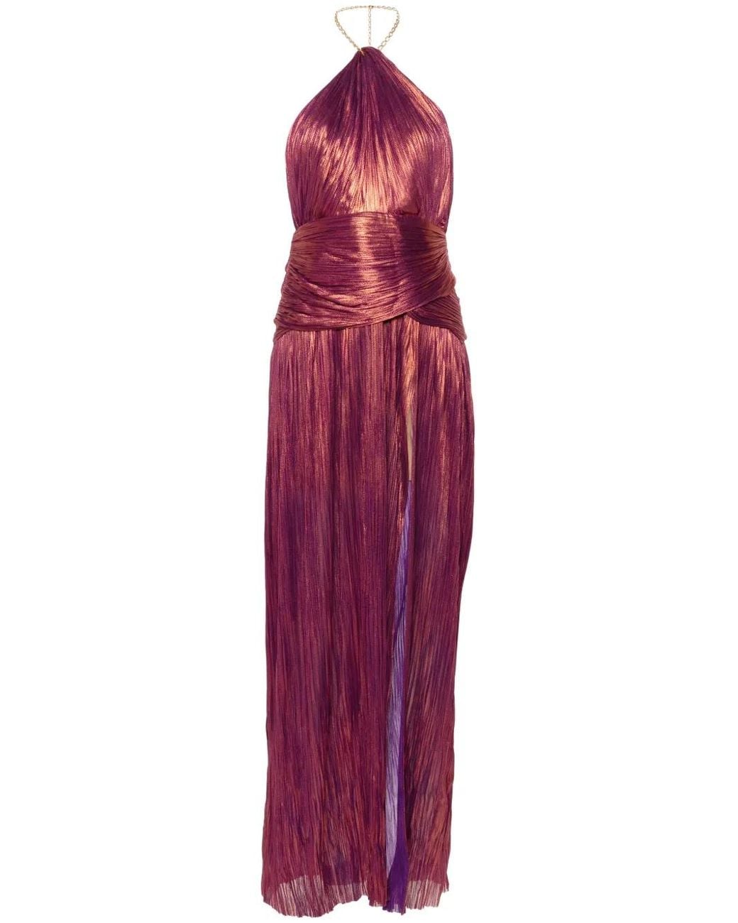Maria Lucia Hohan Purple Estera Gown