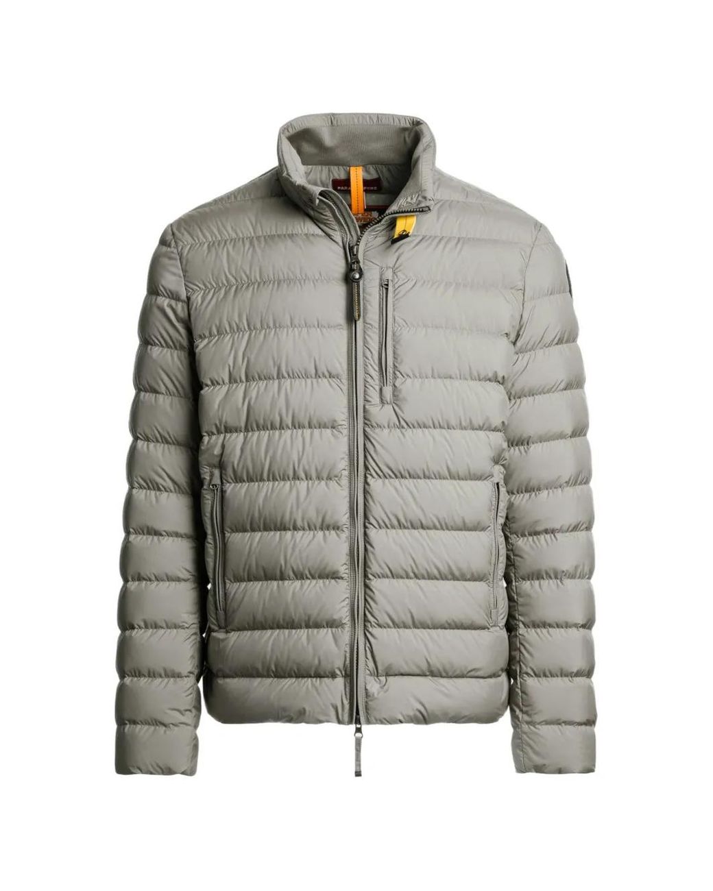 Parajumpers Gray Ugo Quilted Padded Jacket for men