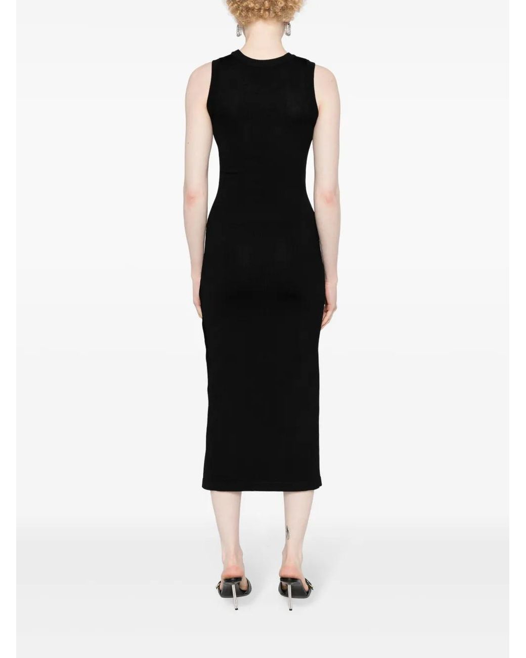 Moschino Black Midi Dress